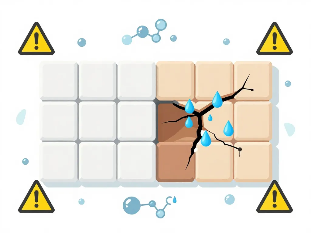 acide chlorhydrique joint carrelage schéma dégâts risques