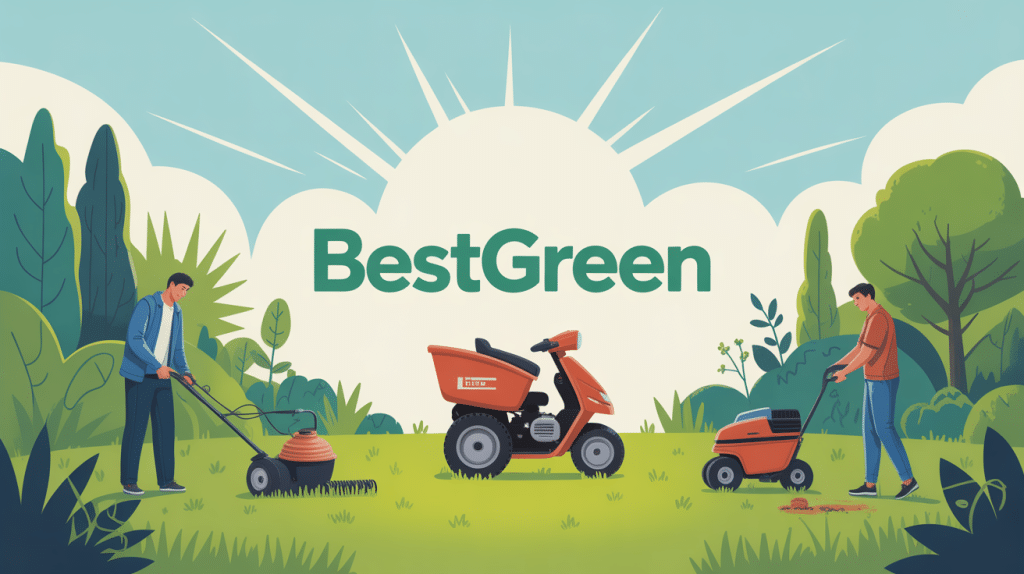 Illustration des équipements bestgreen pour jardinage