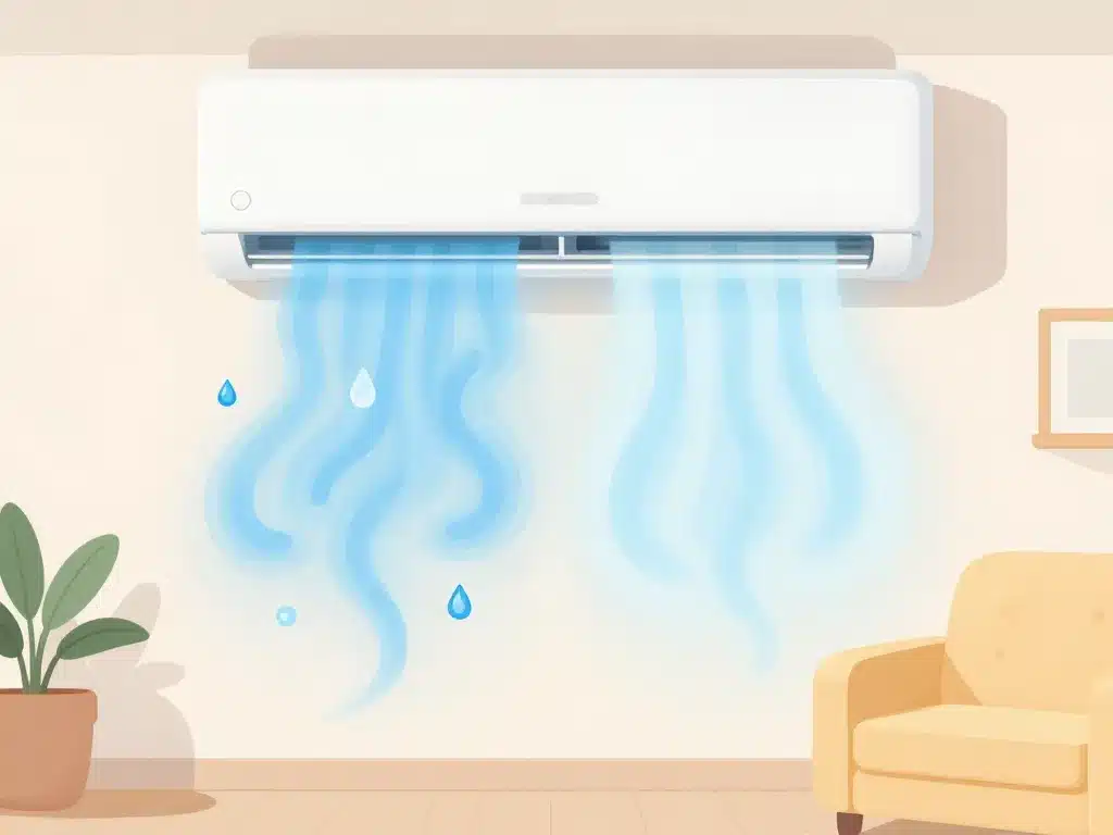 Air humide à sec mode dry climatiseur explication