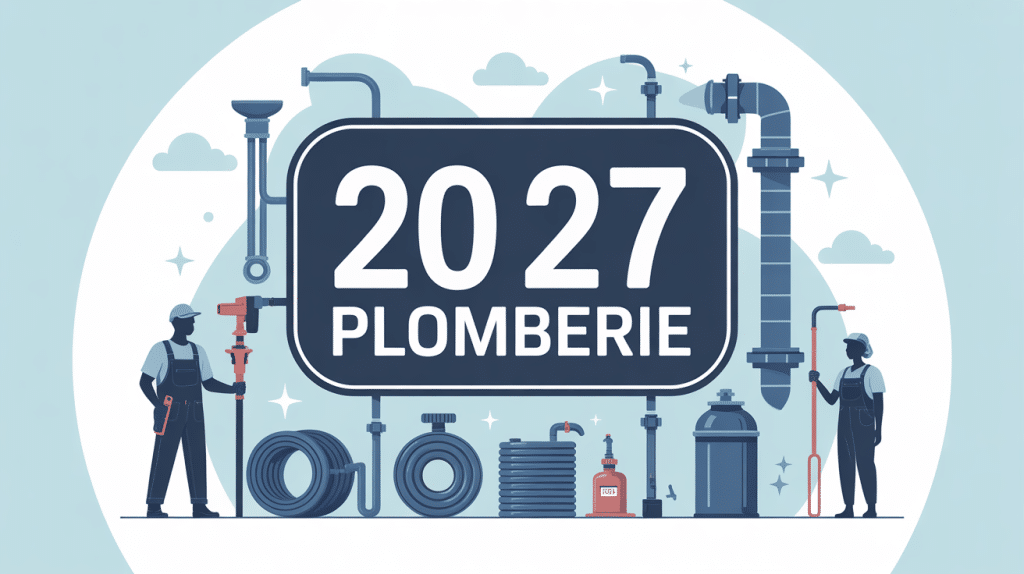 Illustration guide 20 27 plomberie avec outils et artisans