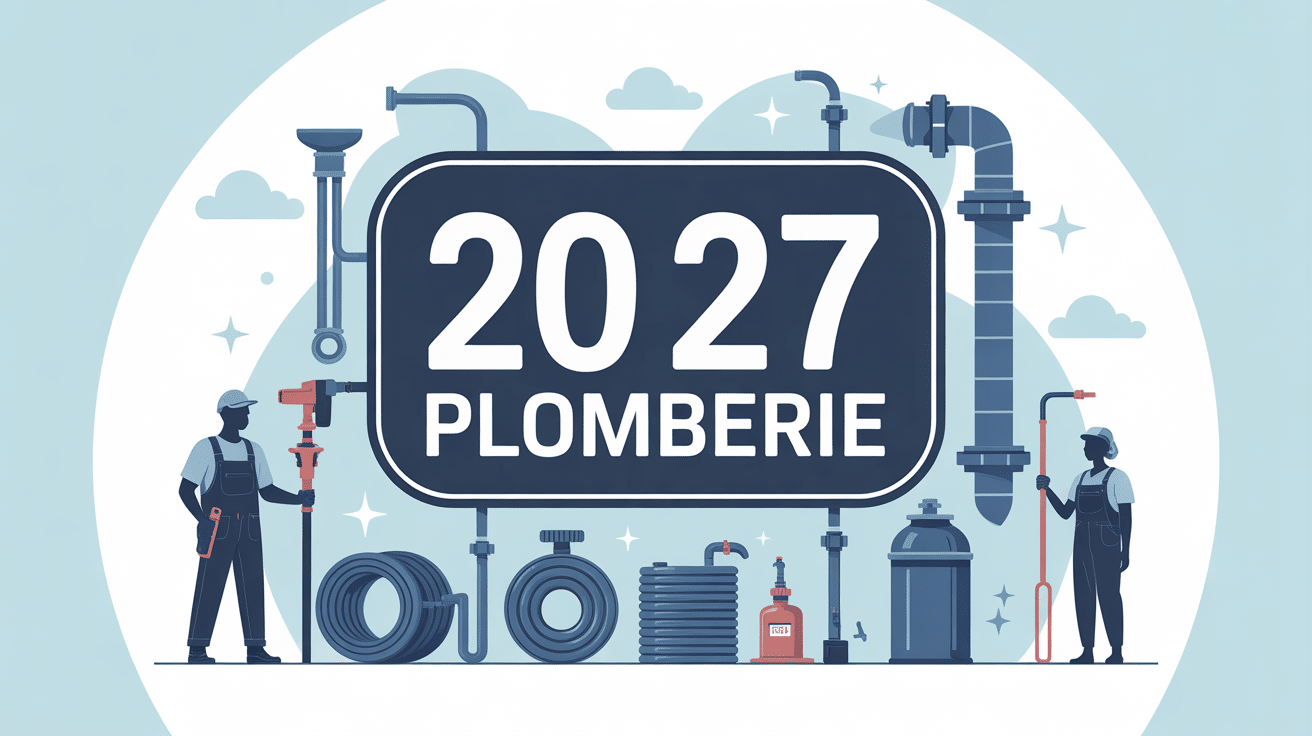 Illustration guide 20 27 plomberie avec outils et artisans