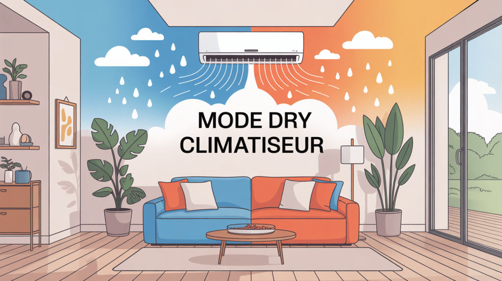 Fonctionnement du mode dry climatiseur air sec et humide