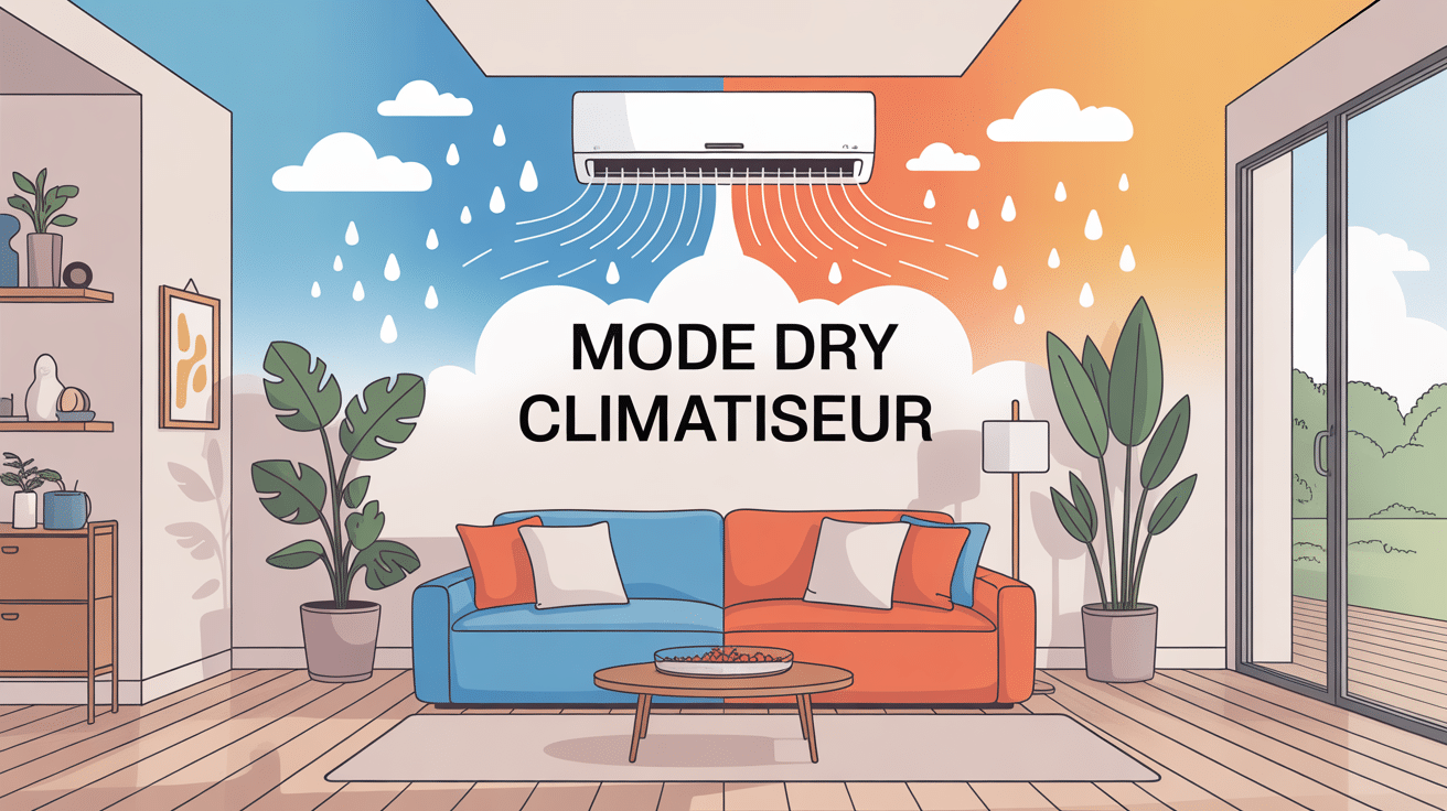 Fonctionnement du mode dry climatiseur air sec et humide