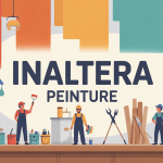 illustration inalterapeinture supports mur façade bois métal