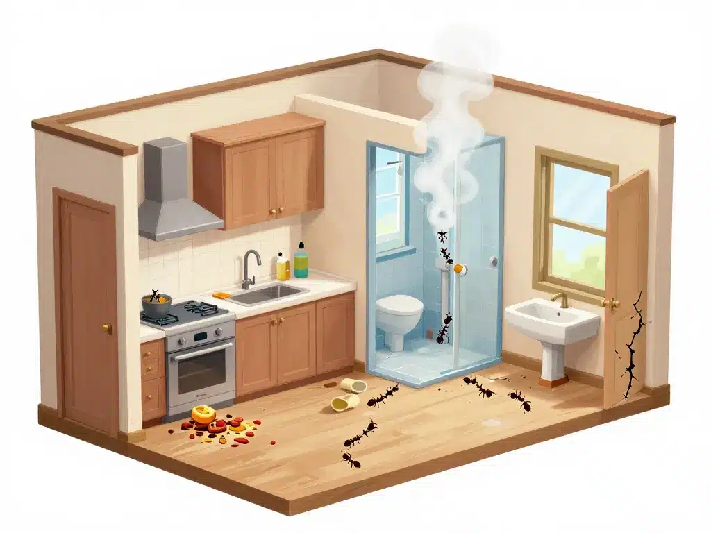 invasion fourmis minuscules causes zones maison