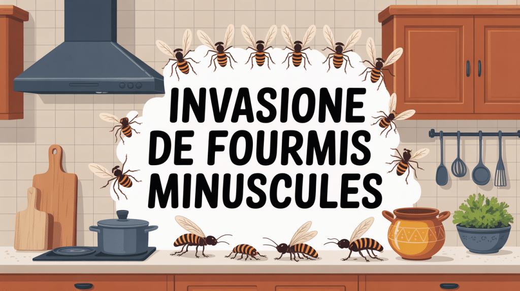 invasion fourmis minuscules kitchen image