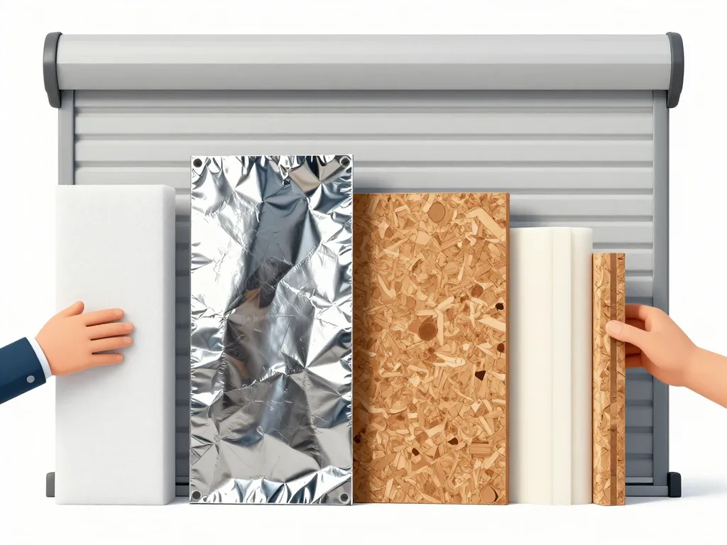 isolant pour coffre volet roulant matériaux comparaison