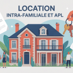 illustration location intrafamiliale louer à un membre de sa famille apl