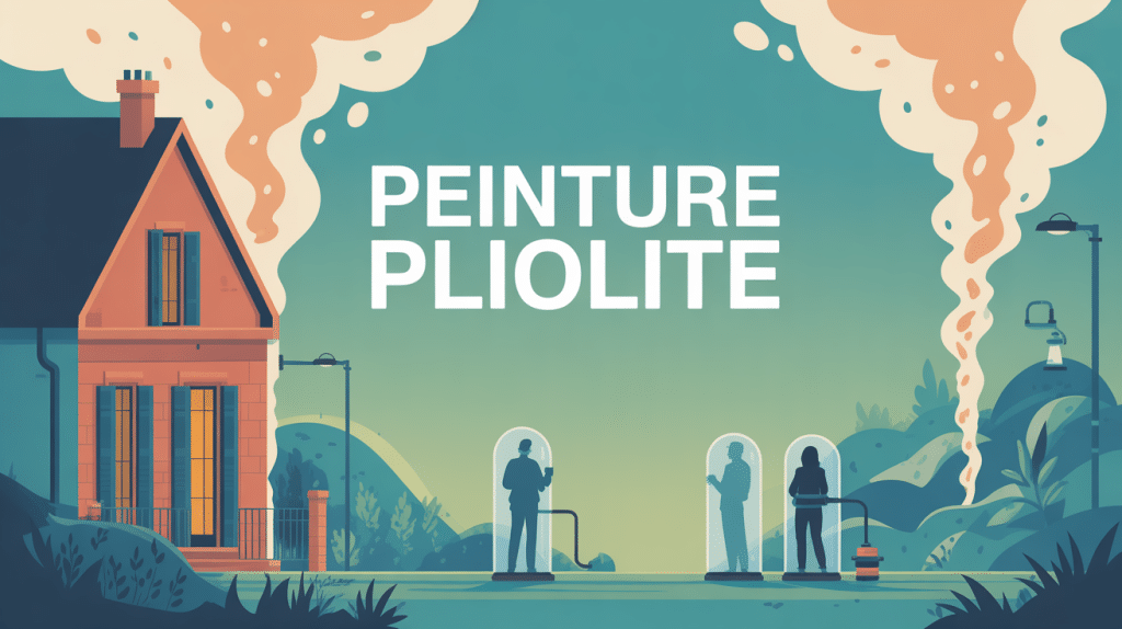 illustration peinture pliolite danger façade exterieur