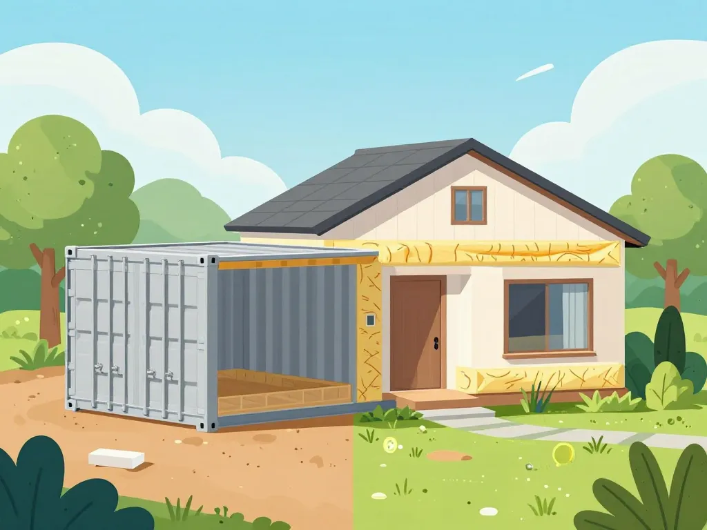 prix maisons containers différences coûts catalogue et global