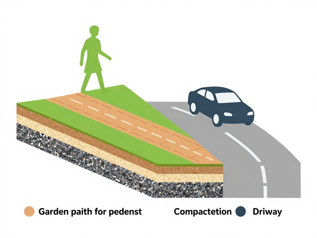 diagramme piéton vs voiture pour quelle epaisseur de sable pour poser des pavés