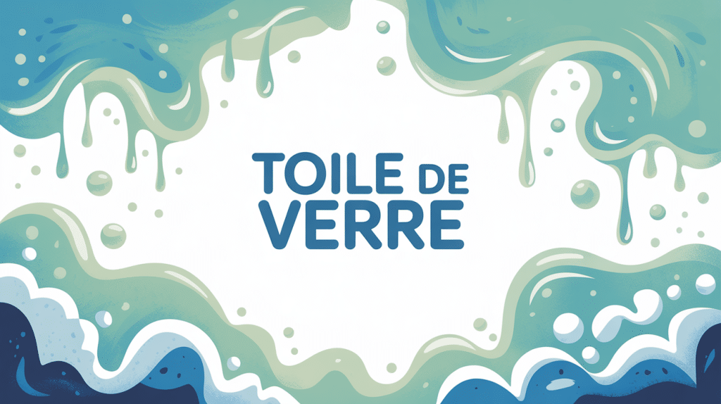 toile de verre respiration des murs illustration moderne