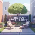 arbres pour petit jardin dans espace urbain