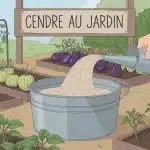 cendres jardin épandage potager