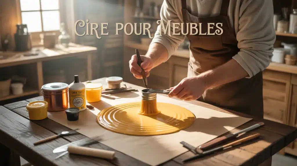 meilleure cire pour meubles application artisanale