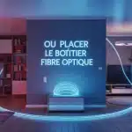 ou placer boitier fibre optique dans une maison vue isometrique