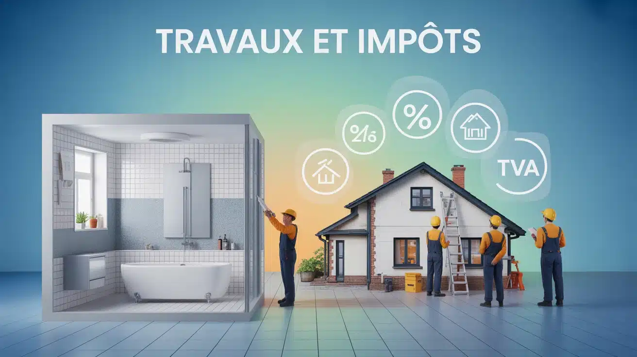 travaux maison impots illustration renovation