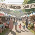 Vide maison 72 brocante village sarthois