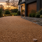 allée béton drainant sans flaques
