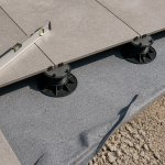 carrelage sur plot inconvenients vue terrasse