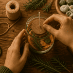 comment faire une bougie sans cire avec huile et bocal