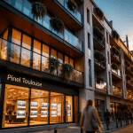 dispositif pinel toulouse immeuble neuf façade contemporaine