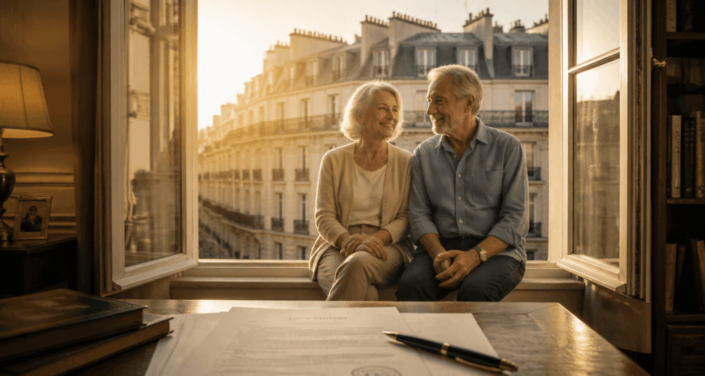 donation nu propriété après 70 ans seniors documents notaire