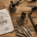 Fabriquer meuble palette outils bois DIY