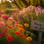 que planter en juillet août fleurs massifs jardin