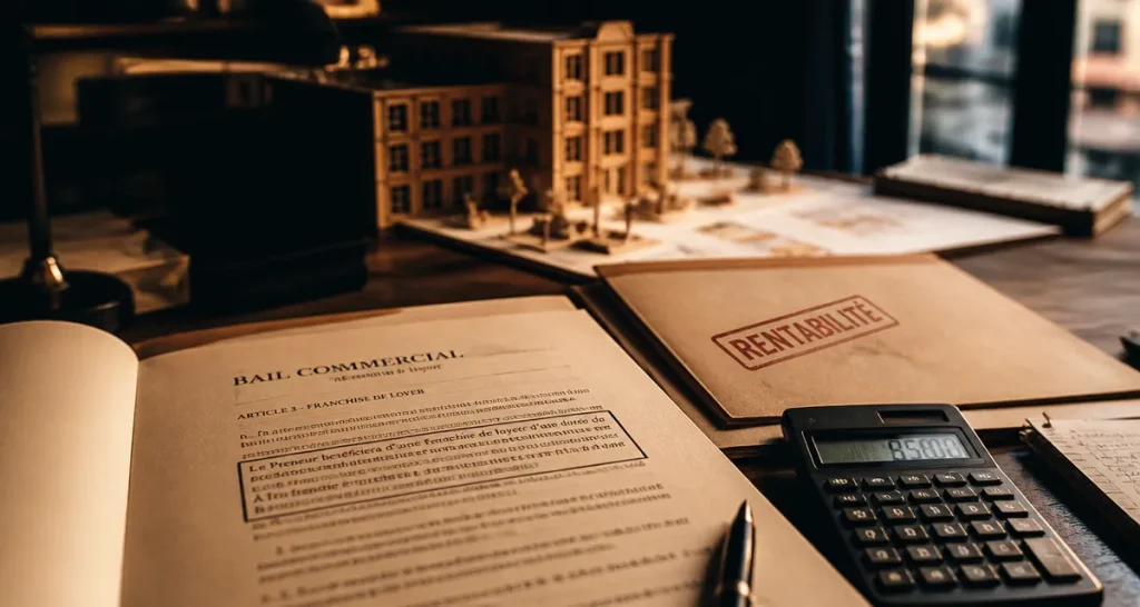 Franchise de loyer : bureau d’investisseur et clause de gratuité temporaire