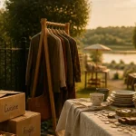 Vide maison 49 en Anjou : cartons, vaisselle et mètre ruban, ambiance chine