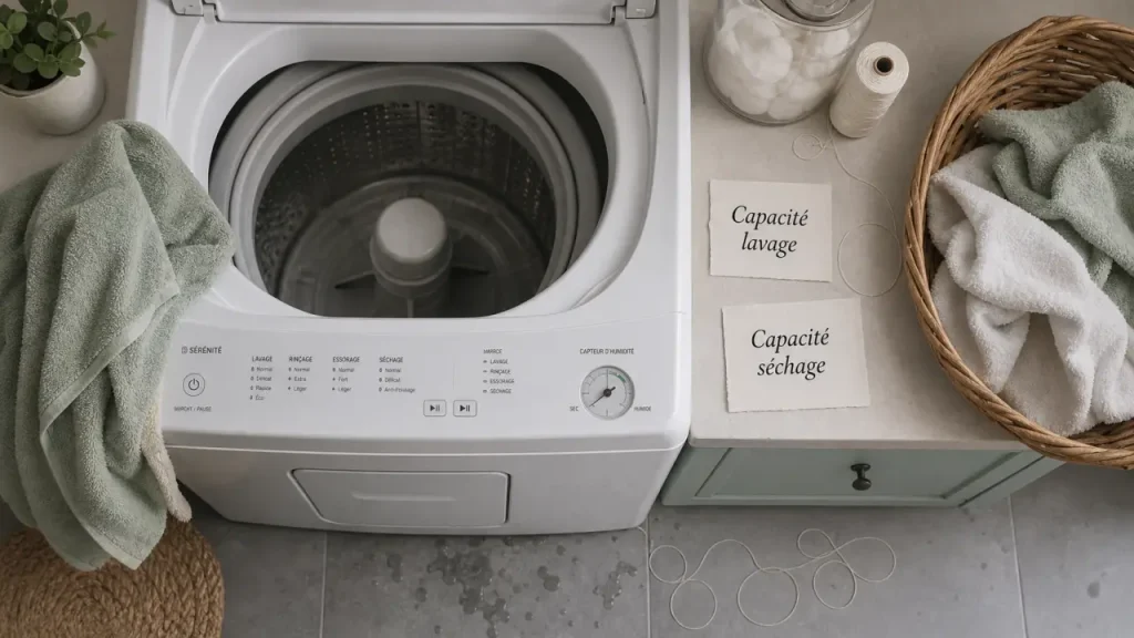 Avis lave linge séchant : gain de place, séchage plus long