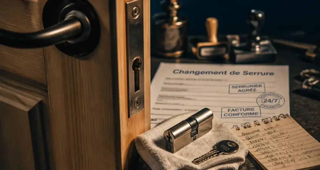 Locataire changement de serrure : serrure neuve, qui paie, quand prévenir le propriétaire