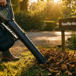 Meilleur aspirateur souffleur broyeur sur batterie pour feuilles au jardin, sans fil