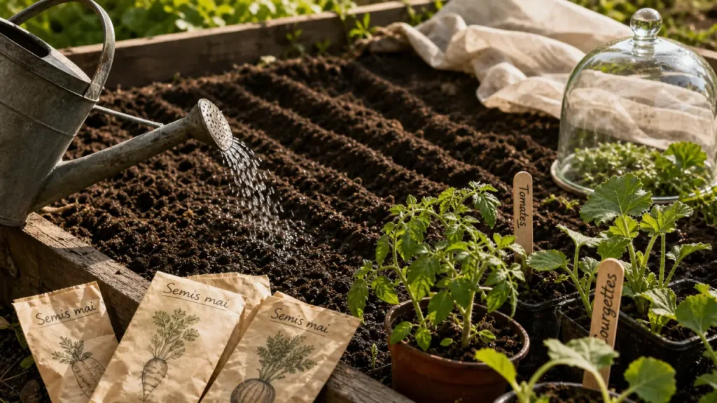 Mai au potager : quels semis, plantations et repiquages réussir après les Saints de Glace ?