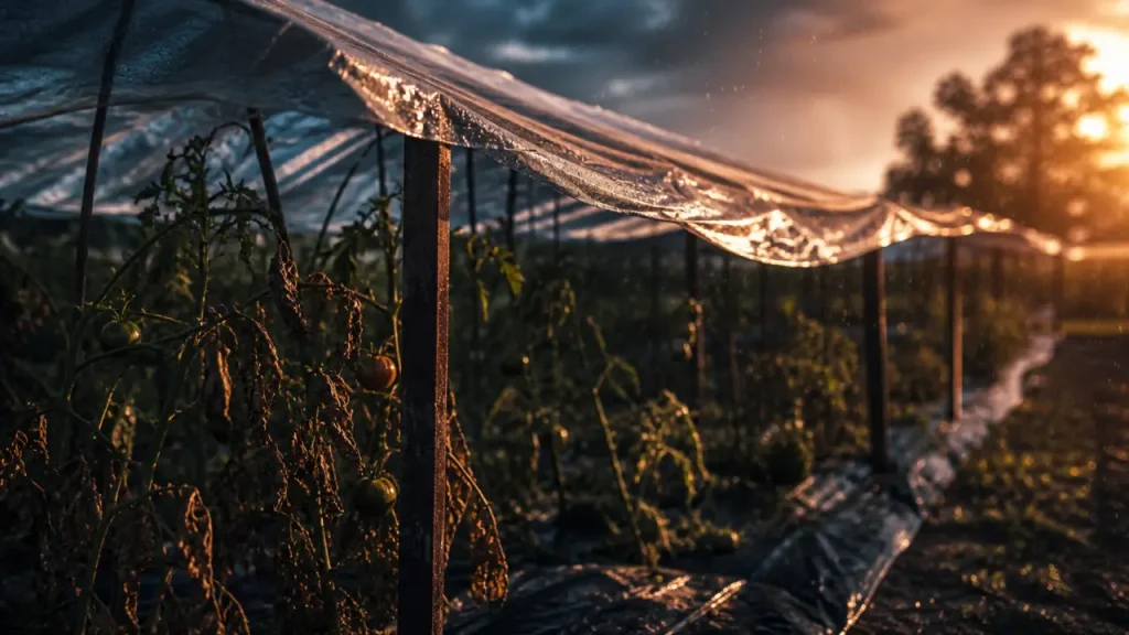 Abri tomates fait maison : la pente de 20 cm et les 4 réglages qui limitent l’humidité
