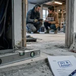 artisan-renovation conseils travaux diy : chantier hybride DIY et finitions
