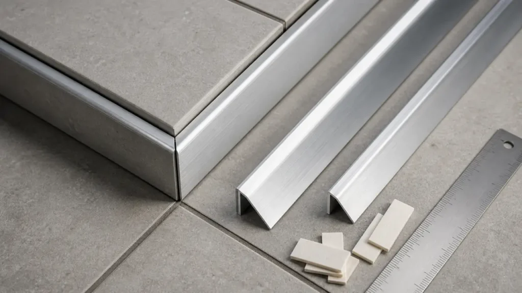 Angle sortant, angle rentrant, seuil : quelle baguette carrelage choisir pour une finition nette ?