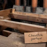 Chevêtre comment soutenir un conduit de cheminée : solivage et plancher