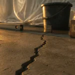 Dalle béton qui fissure au séchage : microfissure de retrait superficielle