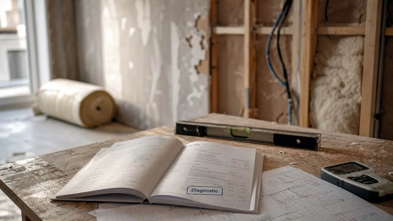 Rénovation valence : diagnostic bâti avec devis et détecteur d’humidité