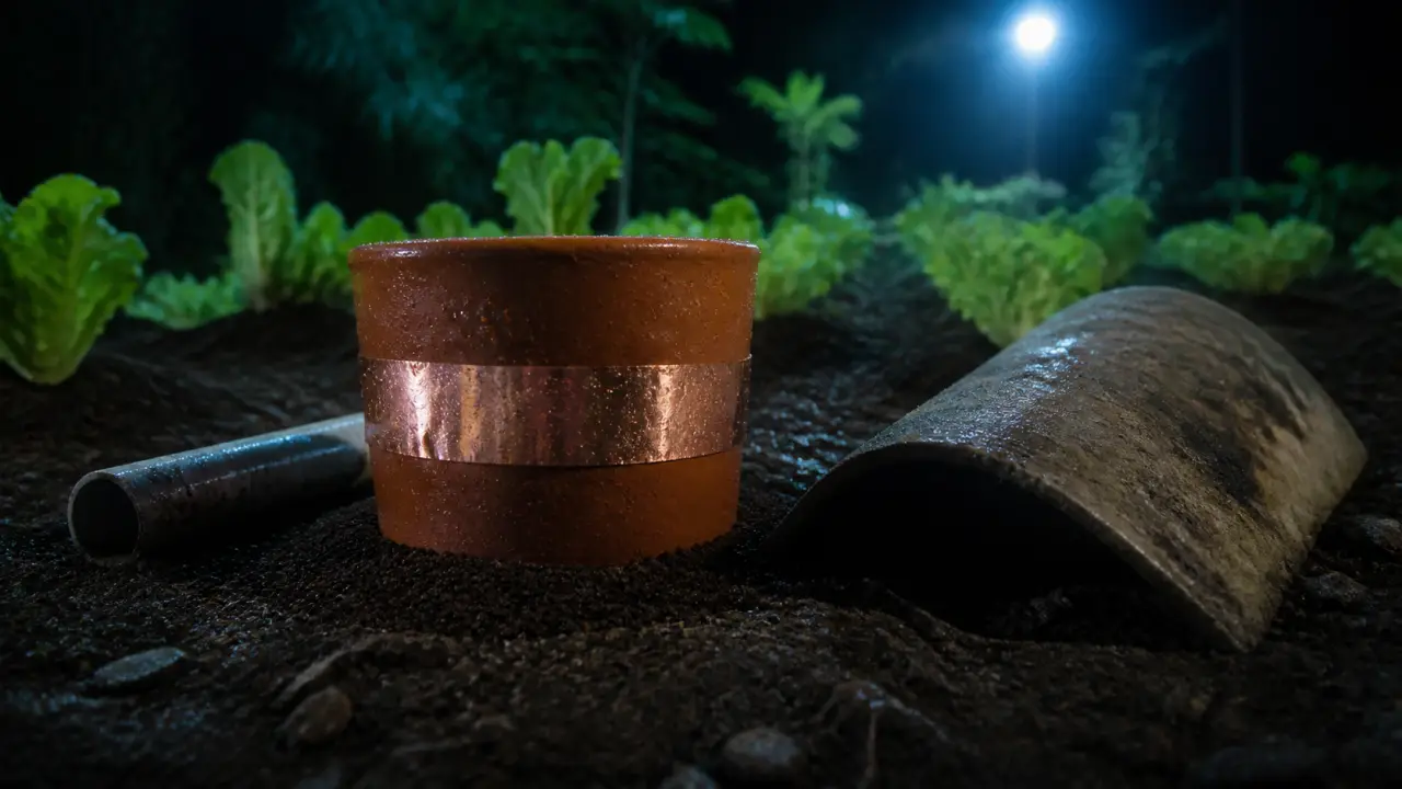 Répulsif naturel limace au cuivre, marc de café au potager, limaces