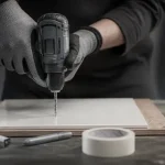Comment percer un carrelage sans fissurer : réglage de vitesse de la perceuse