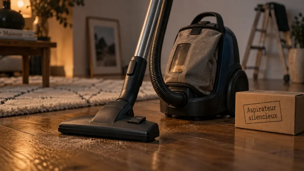 Aspirateur avec sac : comment concilier puissance de 750W et silence à 68 dB ?