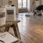 Ragréage sur plancher en bois : pose primaire et enduit