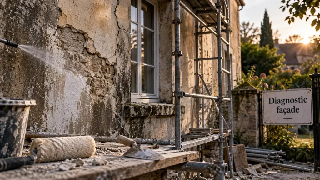Rénovation de façade de maison : une belle finition ne suffit pas à protéger les murs