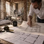 Renovation maison architecte : diagnostic et plans de chantier